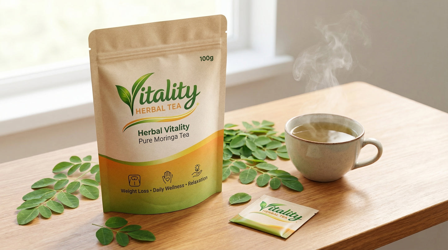 Herbal Vitality Pure Moringa Tea