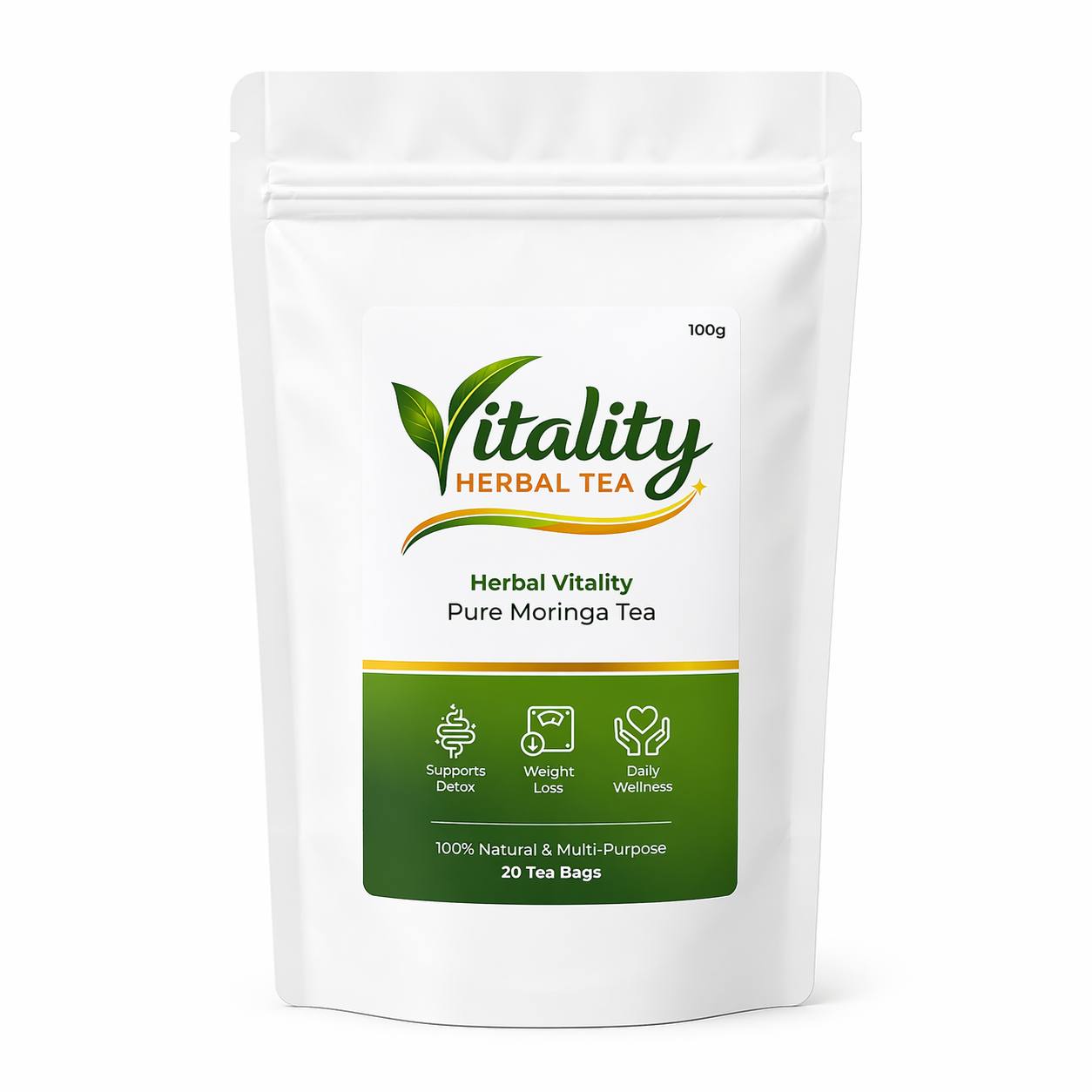 Herbal Vitality Pure Moringa Tea
