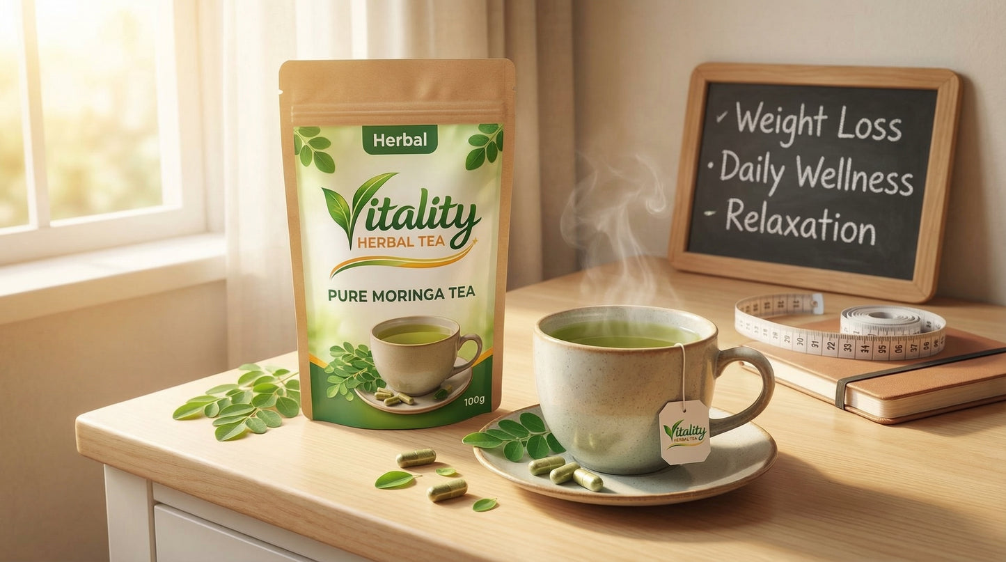 Herbal Vitality Pure Moringa Tea