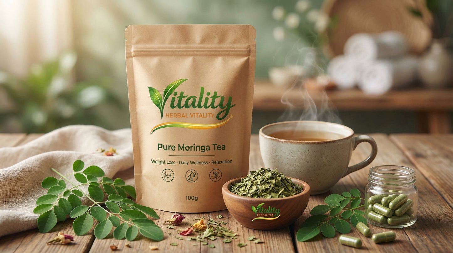 Herbal Vitality Pure Moringa Tea